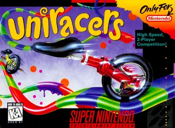 Uniracers (USA) box cover front